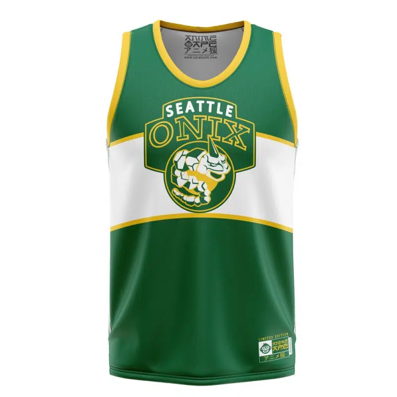 Seattle Onix Pokemon Basketball Jersey