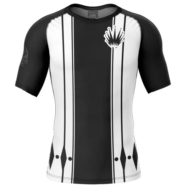 Zaraki Kenpachi Bleach Short Sleeve Rash Guard Compression