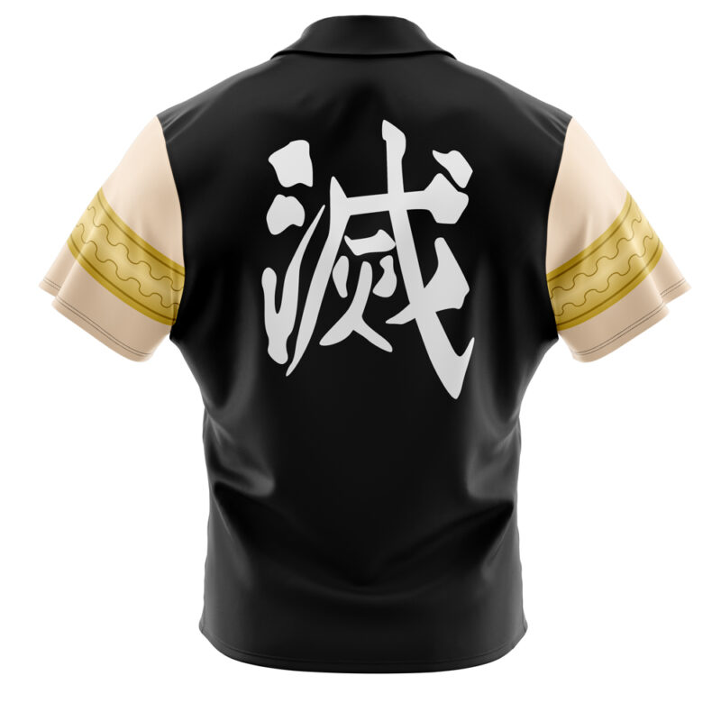 Tengen Uzui Demon Slayer Button Up Hawaiian Shirt - Image 2