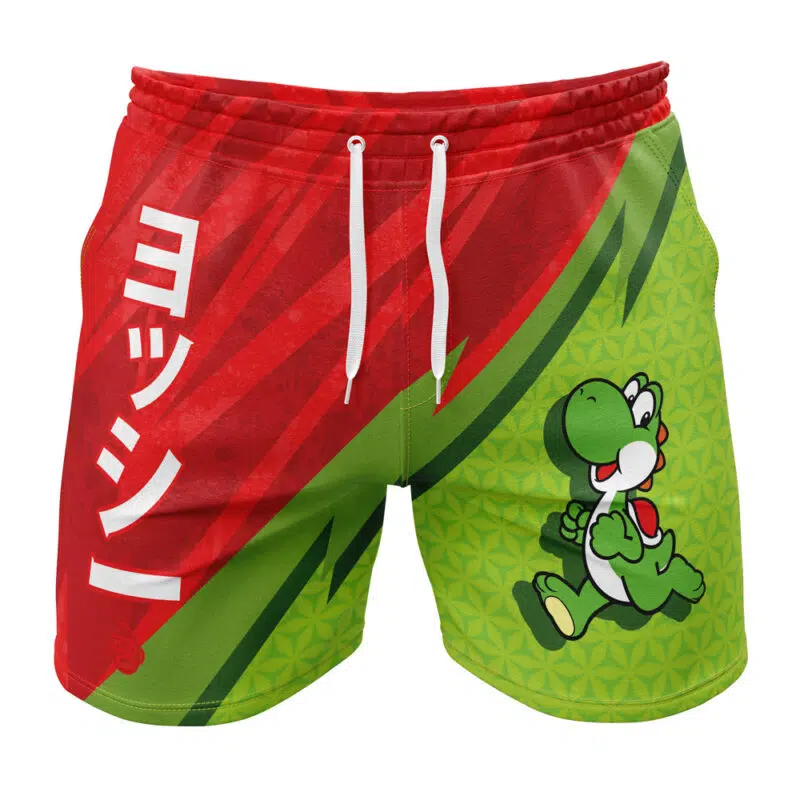 Yoshi Mario Bros Gym Shorts