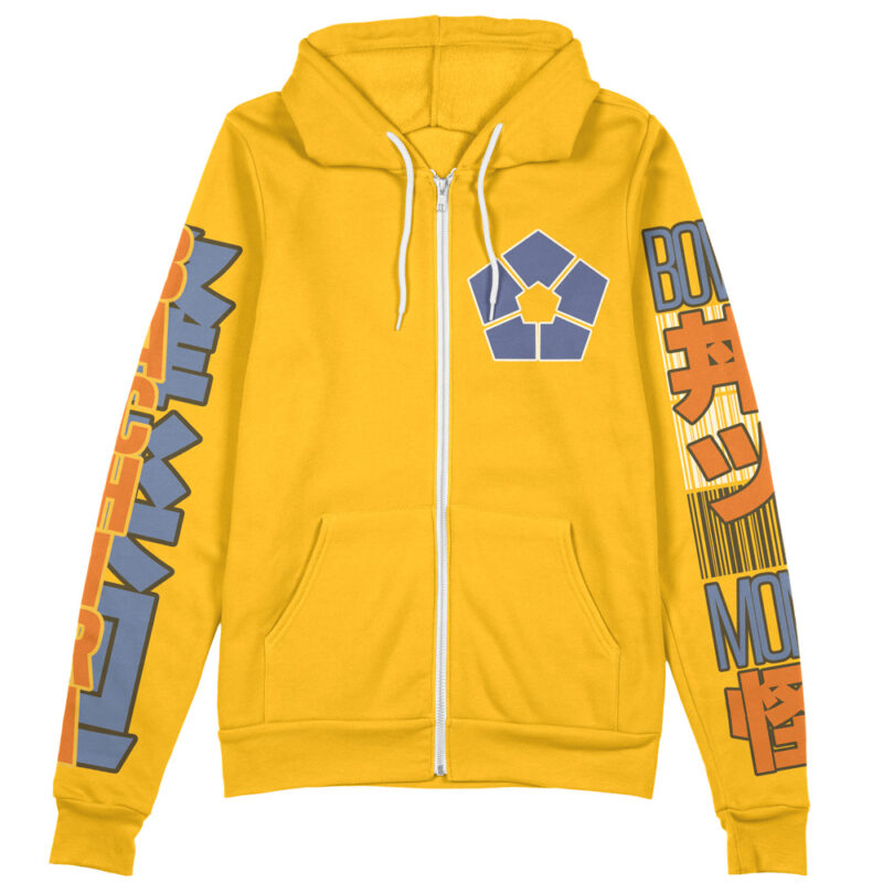 Meguru Bachira Blue Lock Streetwear Zip Hoodie Jacket - Image 2