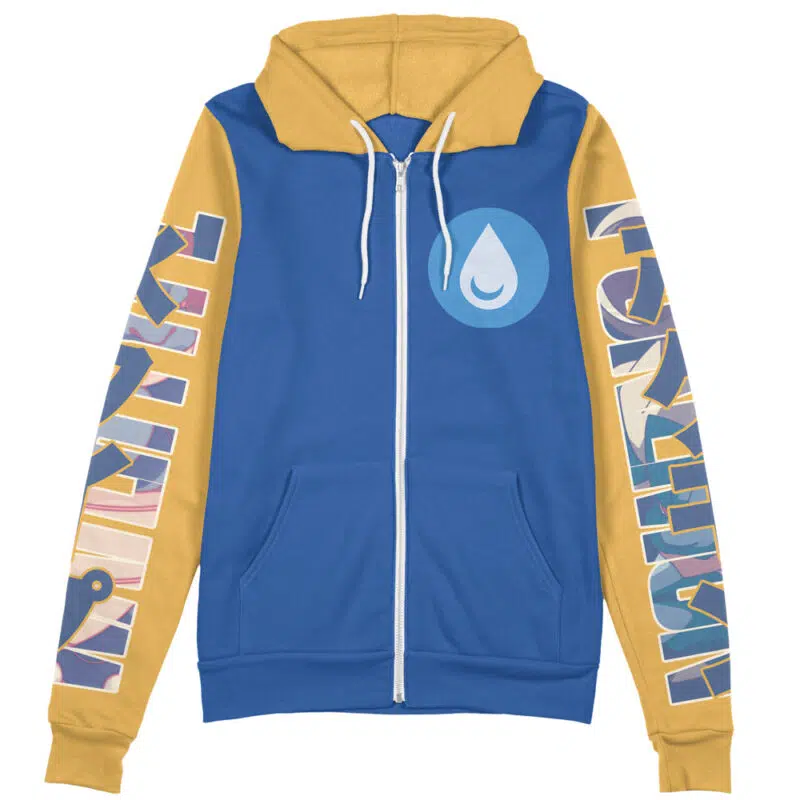 Blastoise Pokemon Streetwear Zip Hoodie Jacket - Image 2