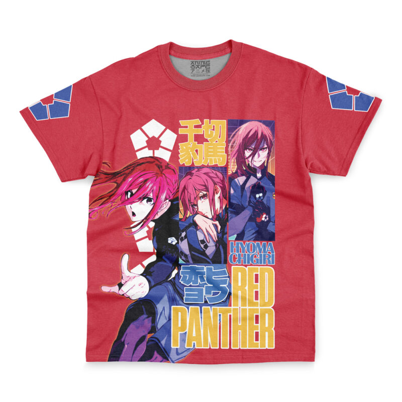 Hyoma Chigiri Blue Lock Streetwear T-Shirt - Image 2