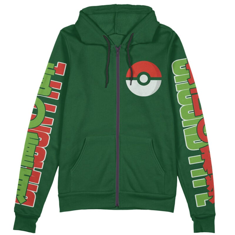 Flygon Pokemon Streetwear Zip Hoodie Jacket - Image 2