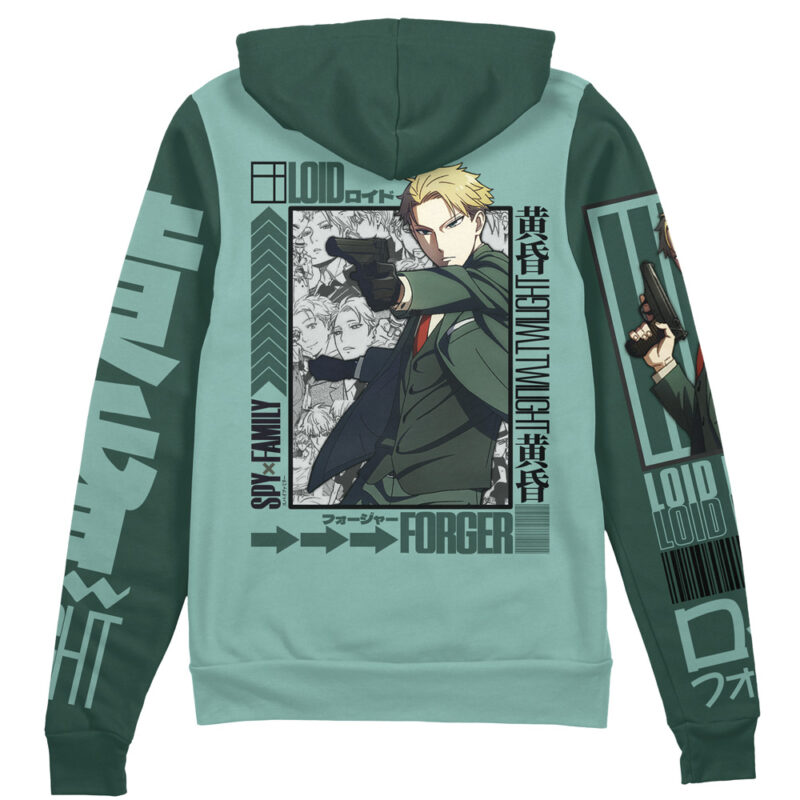 Loid Forger Spy x Family Streetwear Zip Hoodie Jacket