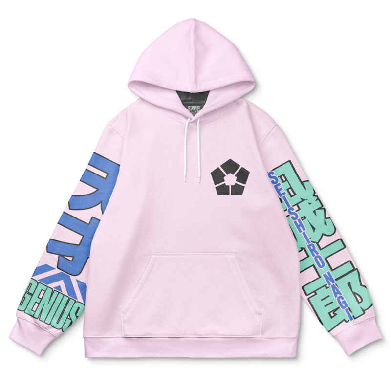 Seishiro Nagi Blue Lock Streetwear Hoodie - Image 2