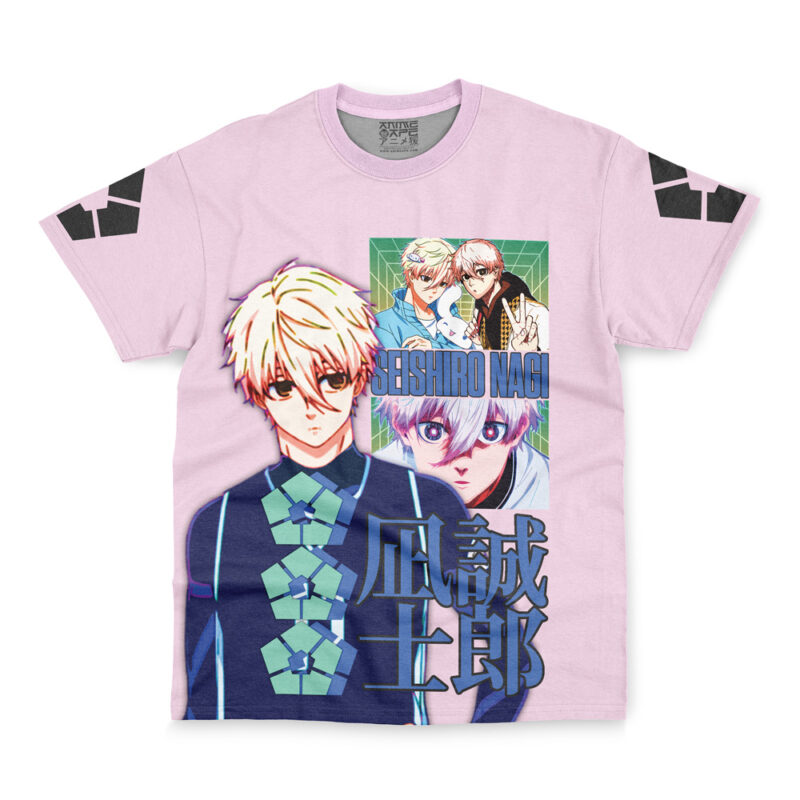 Seishiro Nagi Blue Lock Streetwear T-Shirt - Image 2