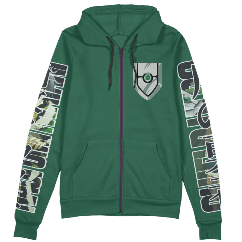 Naofumi Iwatani The Rising of the Shield Hero Streetwear Zip Hoodie Jacket - Image 2