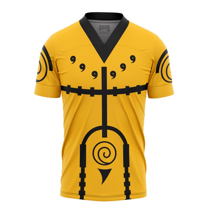 Nine-Tails Chakra Mode Naruto Soccer Jersey