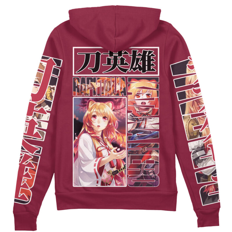 Raphtalia The Rising of the Shield Hero Streetwear Zip Hoodie Jacket