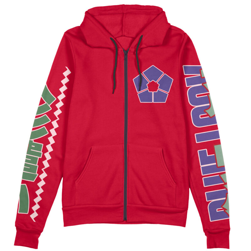 Itoshi Rin Blue Lock Streetwear Zip Hoodie Jacket - Image 2