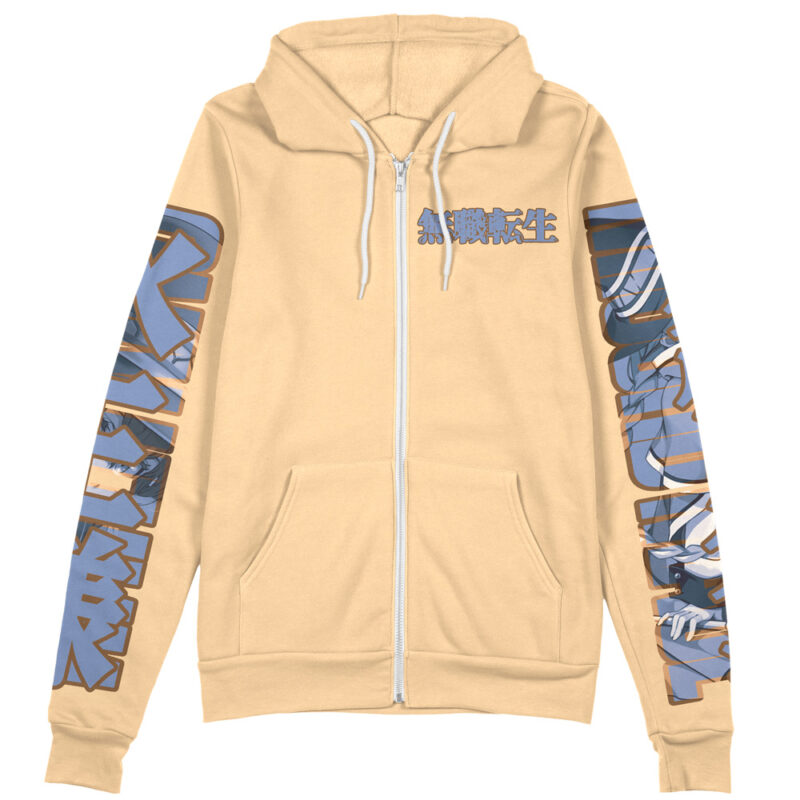 Roxy Migurdia Mushoku Tensei Streetwear Zip Hoodie Jacket - Image 2