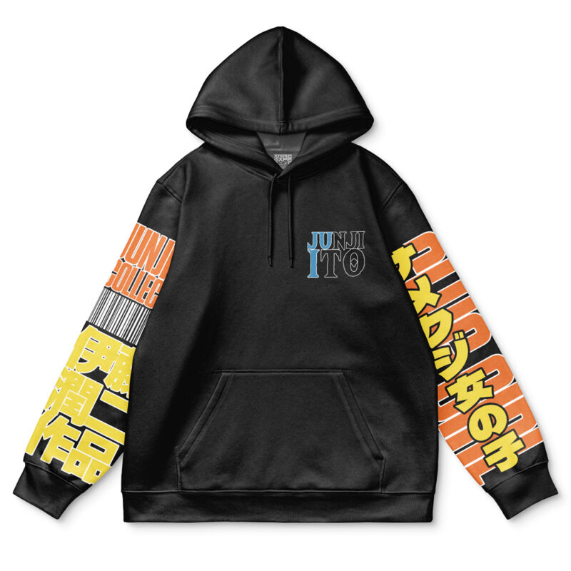 Slug Girl Junji Ito Collection Streetwear Hoodie - Image 2