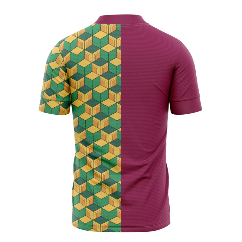 Giyu Tomioka Demon Slayer Soccer Jersey - Image 2