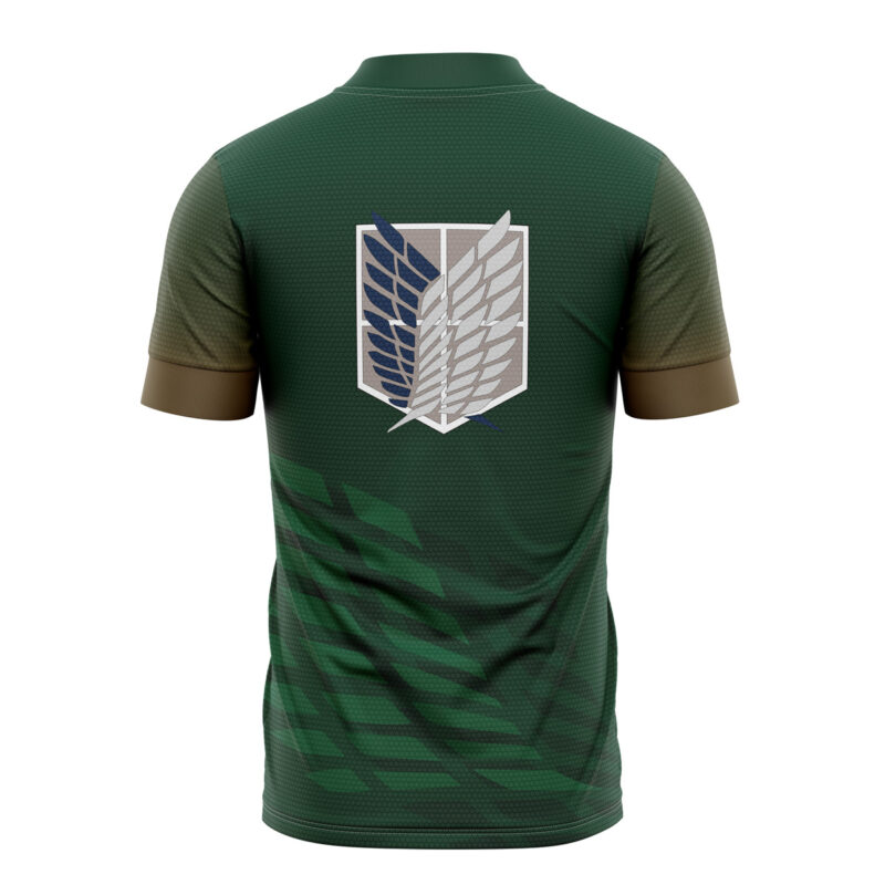 Survey Corps Attack on Titan Soccer Jersey - Image 2