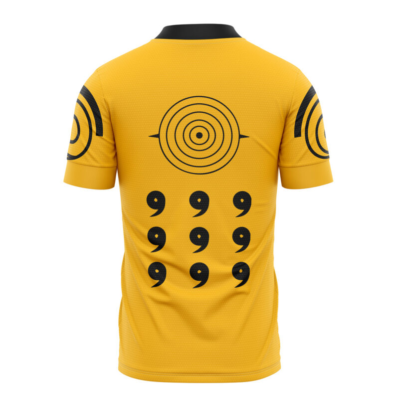 Nine-Tails Chakra Mode Shippuden Soccer Jersey - Image 2