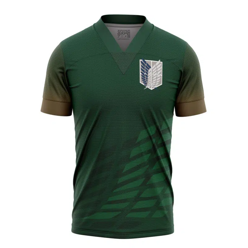 Survey Corps Attack on Titan Soccer Jersey