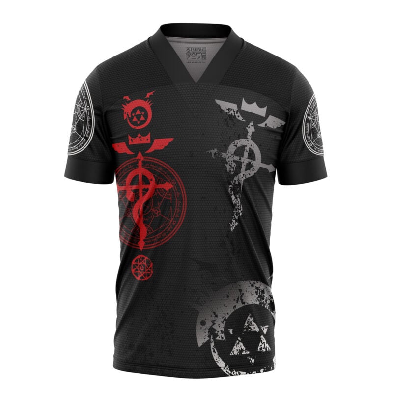Edward Elric Fullmetal Alchemist Soccer Jersey