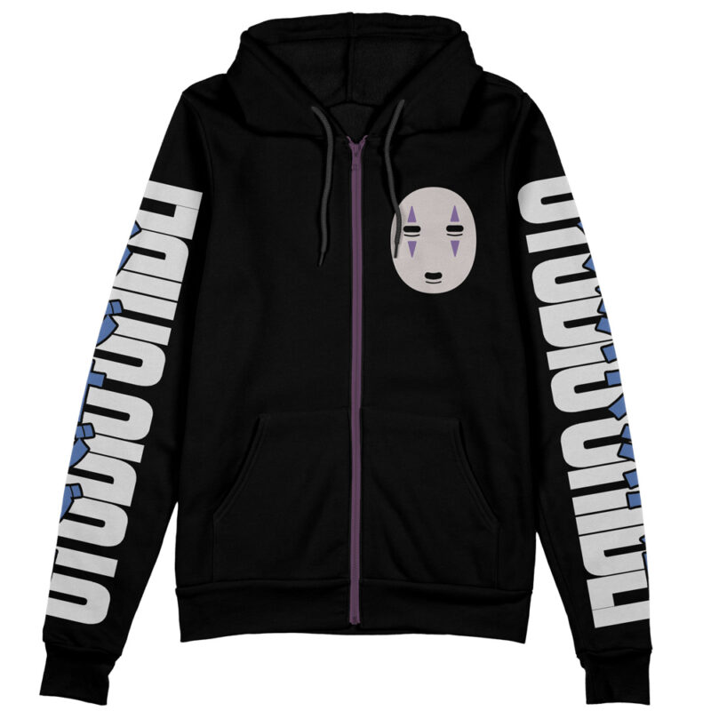 Spirited Away Studio Ghibli Streetwear Zip Hoodie Jacket - Image 2