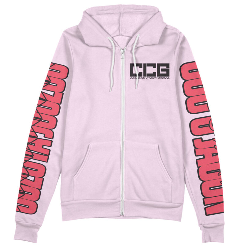 Suzuya Juuzou Tokyo Ghoul Streetwear Zip Hoodie Jacket - Image 2