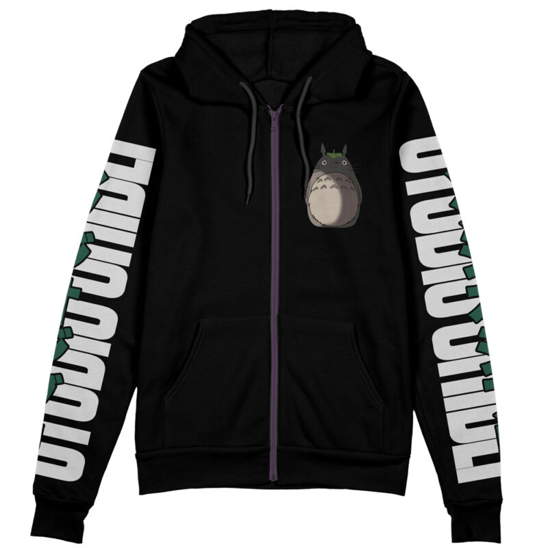 My Neighbor Totoro Studio Ghibli Streetwear Zip Hoodie Jacket - Image 2