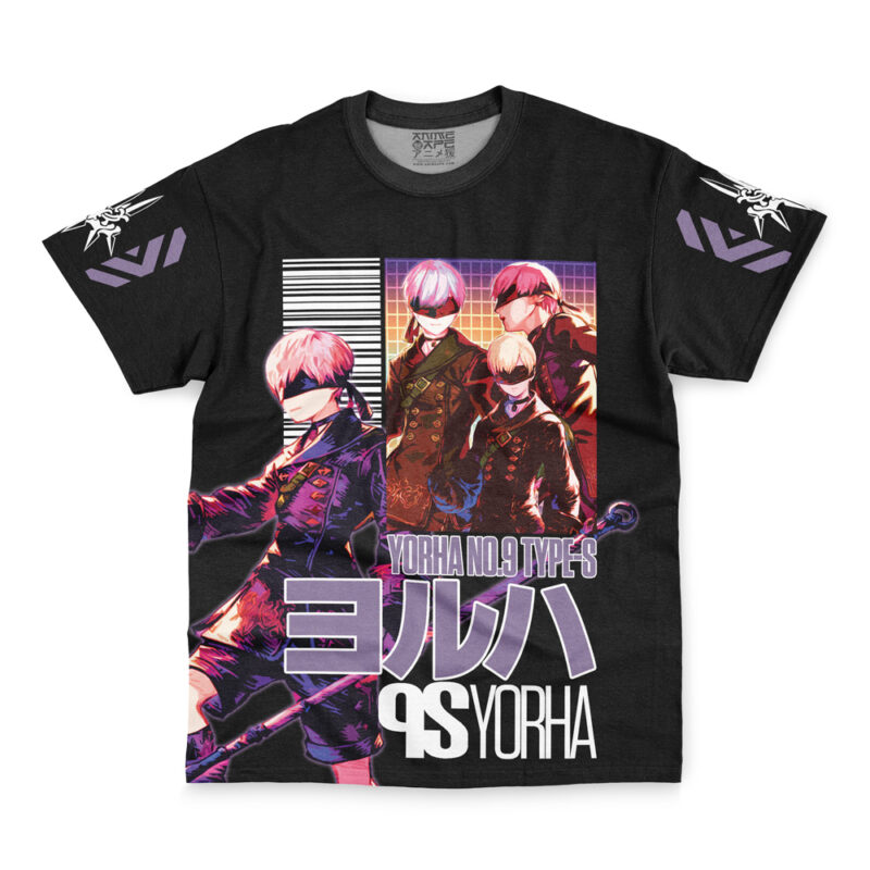 9S Nier Automata Streetwear T-Shirt - Image 2