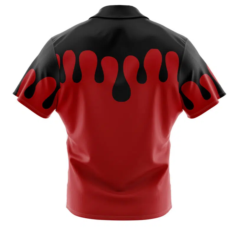 Doma Demon Slayer Button Up Hawaiian Shirt - Image 2