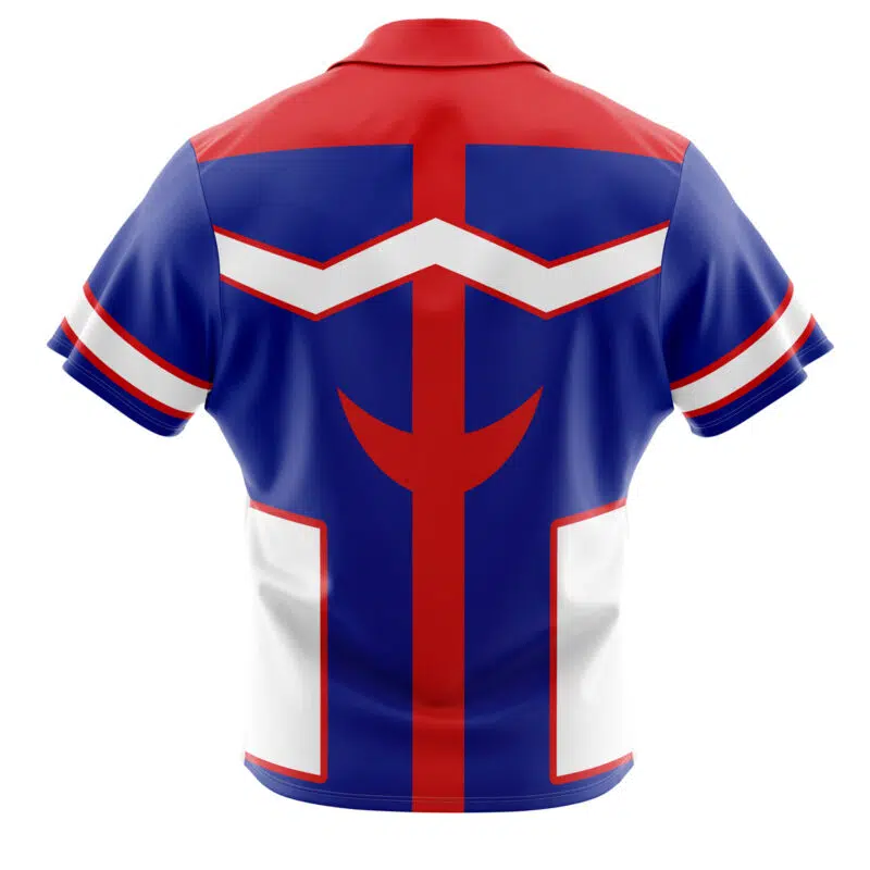All Might My Hero Academia Button Up Hawaiian Shirt - Image 2