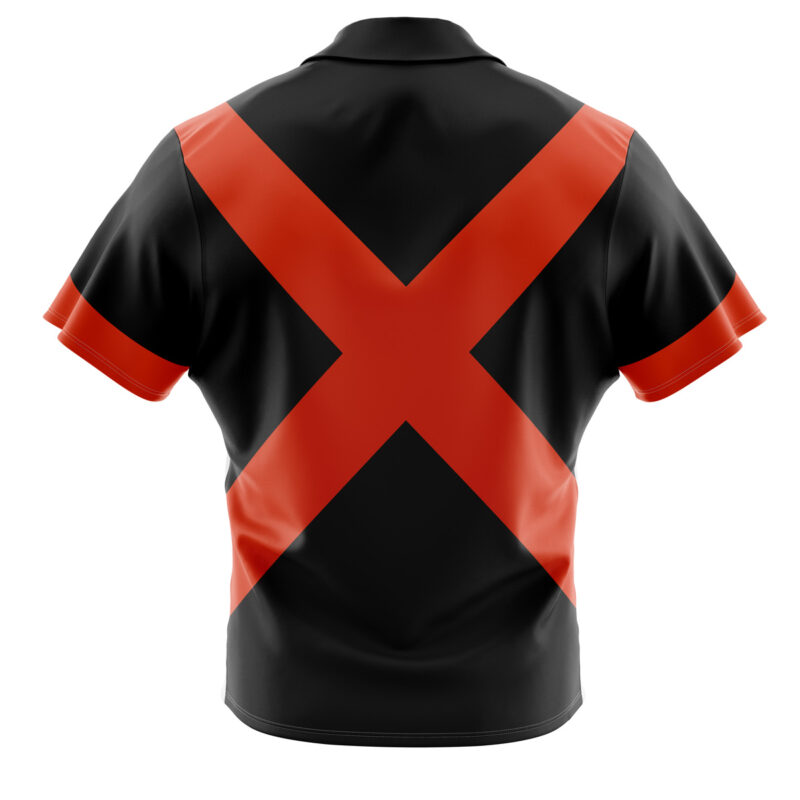 Bakugo My Hero Academia Button Up Hawaiian Shirt - Image 2