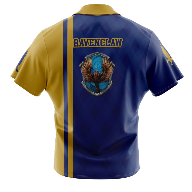 Ravenclaw Harry Potter Button Up Hawaiian Shirt - Image 2