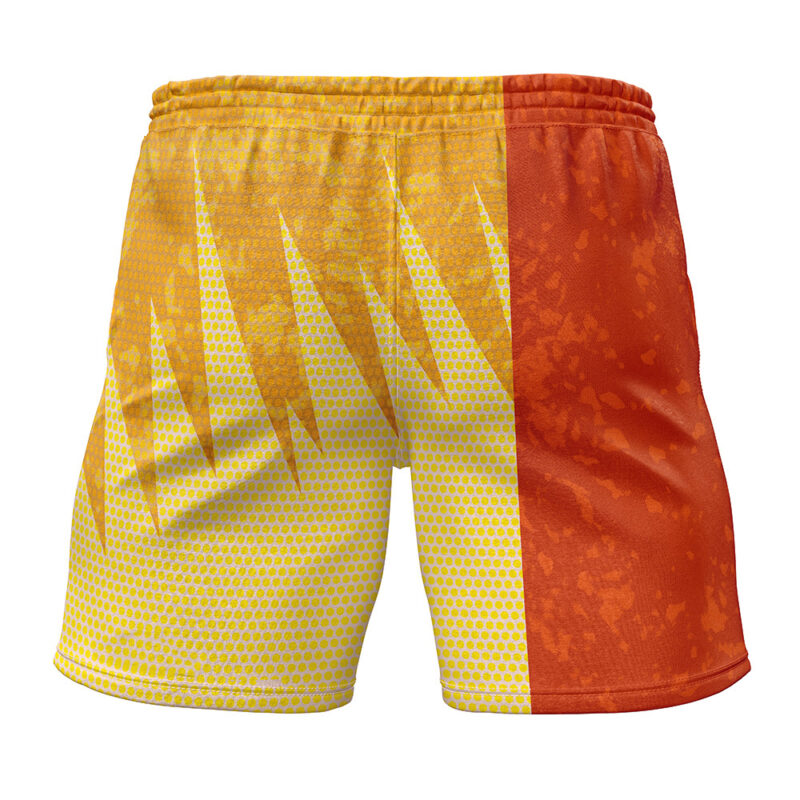 Charmander Classic Pokemon Gym Shorts - Image 2