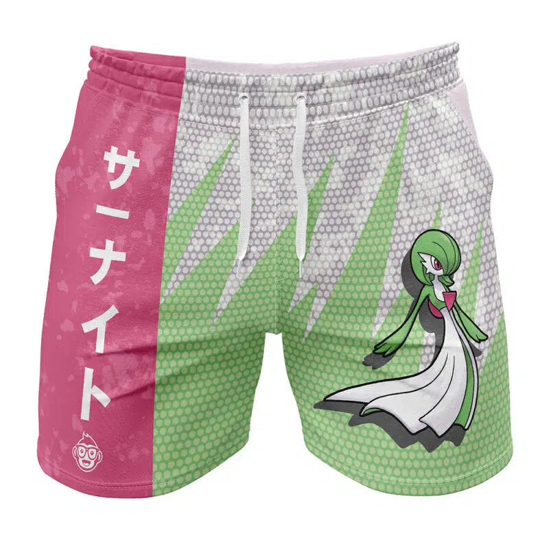 Gardevoir Classic Pokemon Gym Shorts
