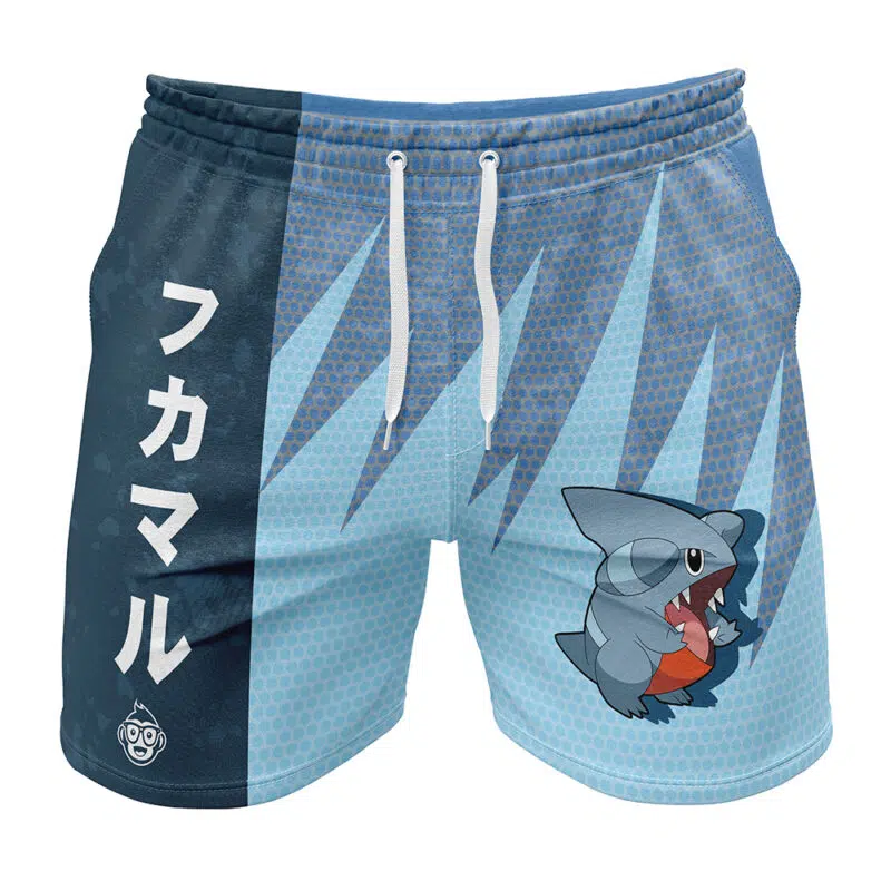 Gible Classic Pokemon Gym Shorts