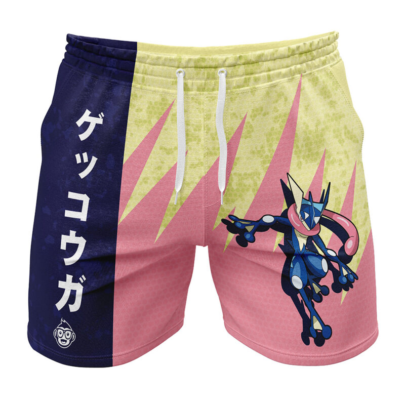 Greninja Classic Pokemon Gym Shorts
