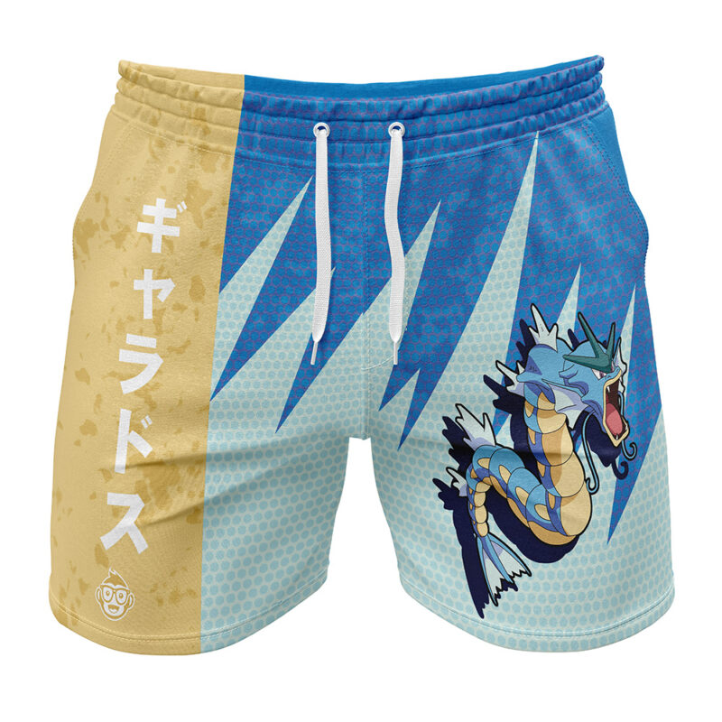 Gyarados Classic Pokemon Gym Shorts