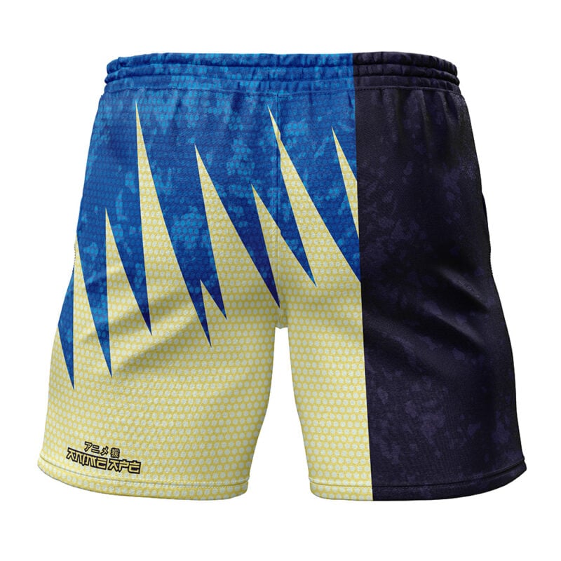 Lucario Classic Pokemon Gym Shorts - Image 2