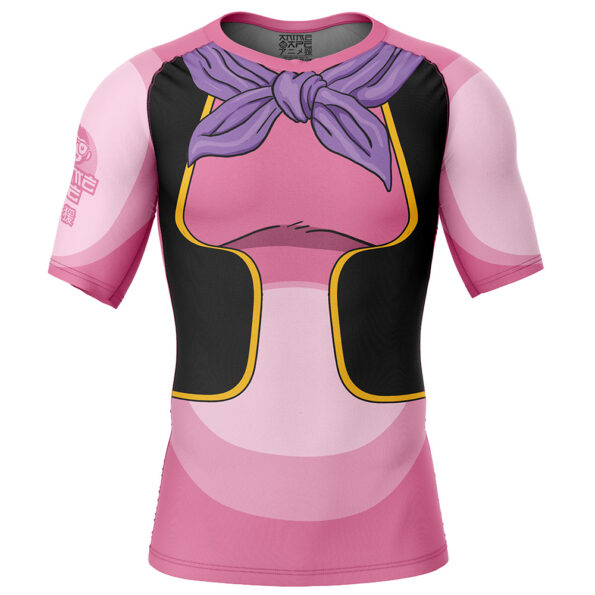 Majin Buu v2 Dragon Ball Short Sleeve Rash Guard Compression Shirt