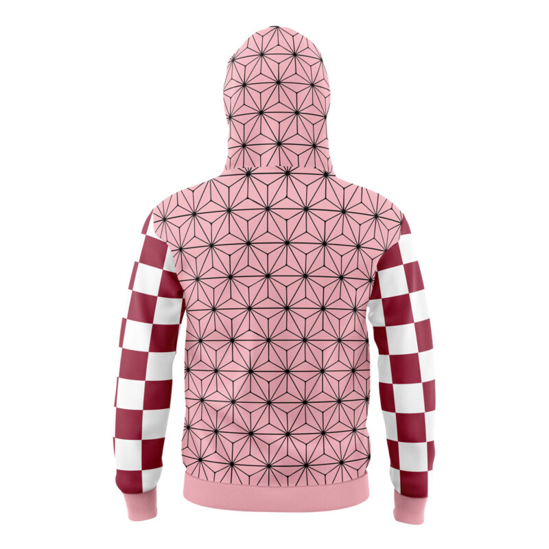 Nezuko Kamado Demon Slayer Masked Hoodie - Image 2