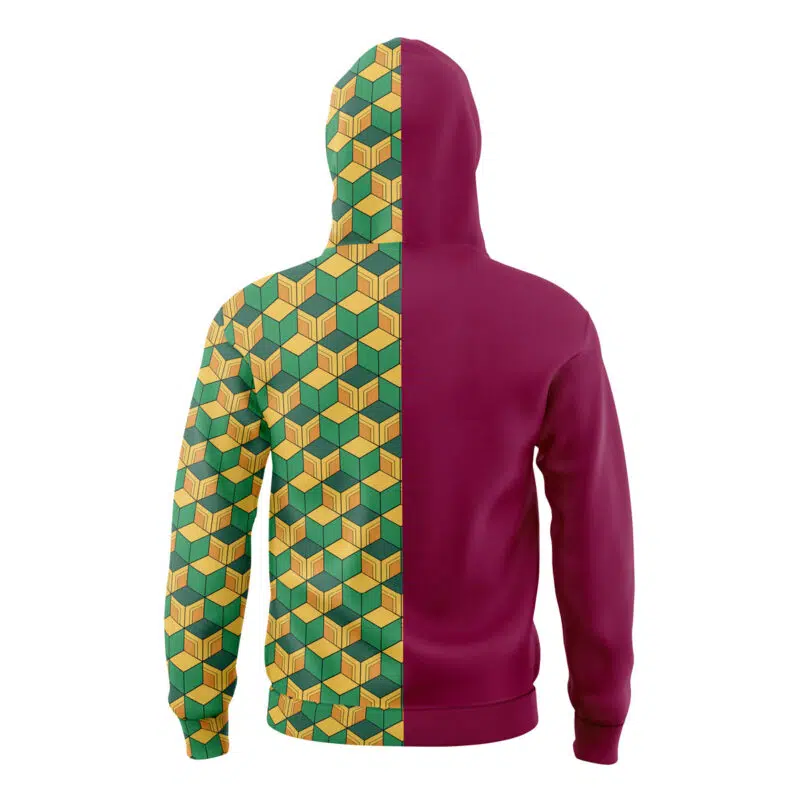 Giyu Tomioka Demon Slayer Masked Hoodie - Image 2