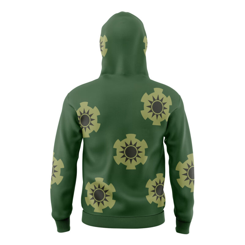 Zoro Wano One Piece Masked Hoodie - Image 2
