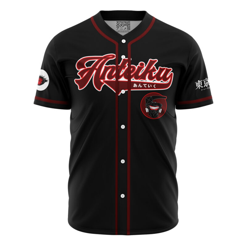 Personalized Anteiku Kaneki Tokyo Ghoul Baseball Jersey - Image 2