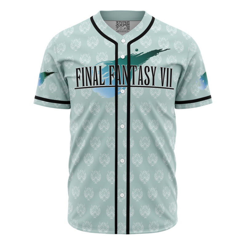 Personalized Cloud Strife Final Fantasy 7 Baseball Jersey - Image 2