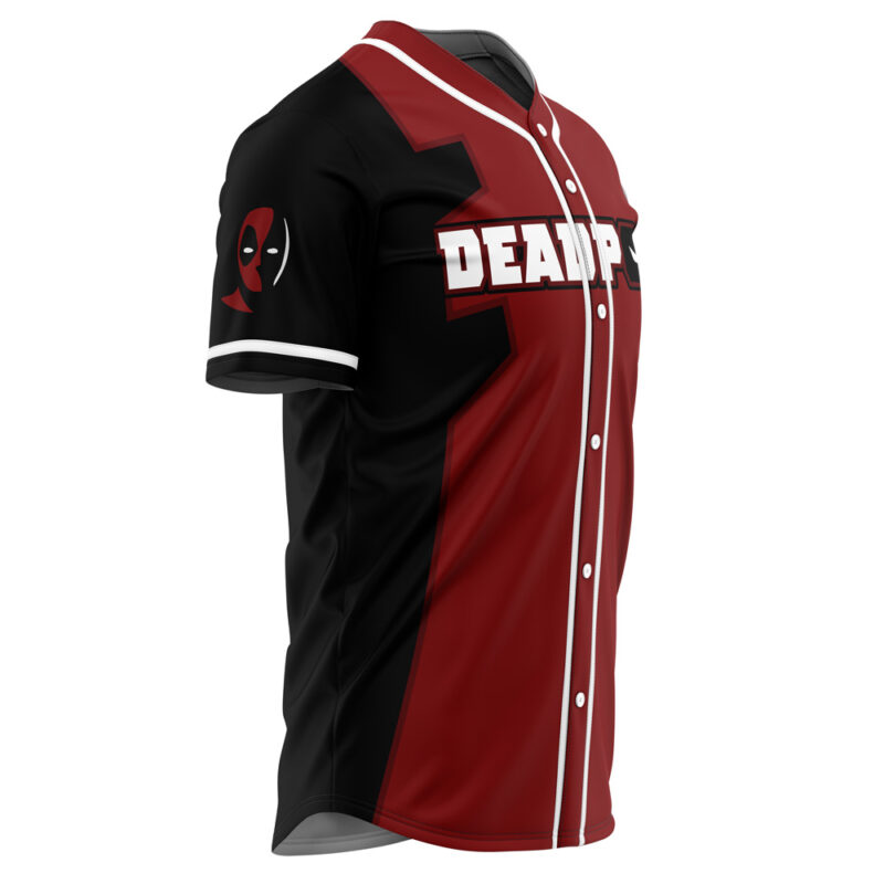 Personalized Deadpool Marvel Baseball Jersey - Image 4