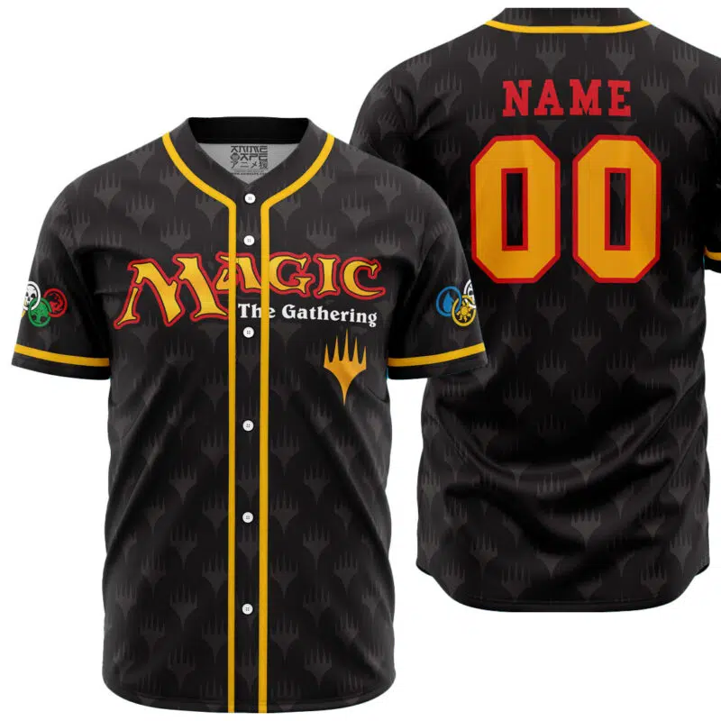 Personalized Elements of Magic the Gathering Baseball Jersey