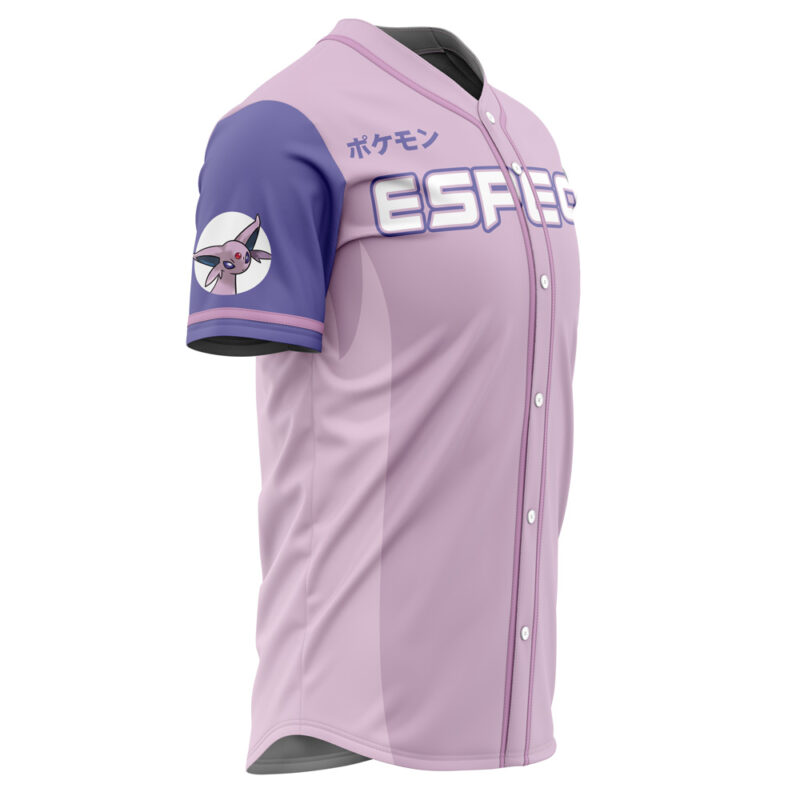 Personalized Espeon Eeveelution Pokemon Baseball Jersey - Image 4
