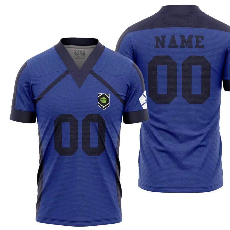 Personalized Football Blue Lock Soccer Jersey