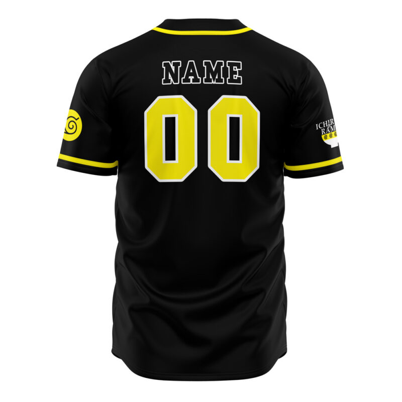 Personalized Shippuden Hidden Leaf Uzumaki Shippuden Baseball Jersey - Image 3