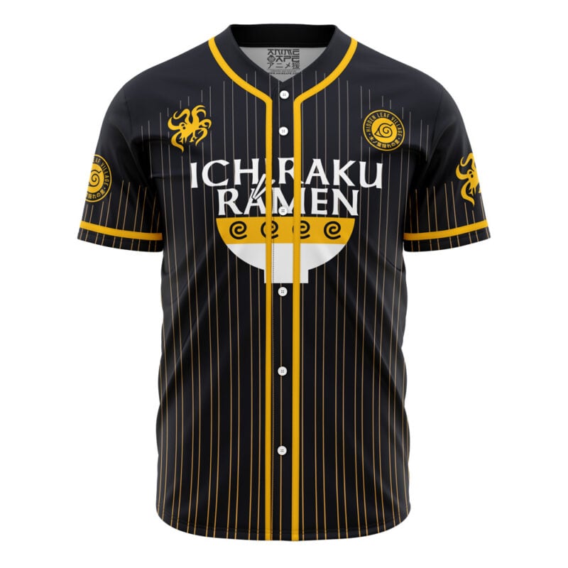 Personalized Ichiraku Ramen Shippuden Baseball Jersey - Image 2