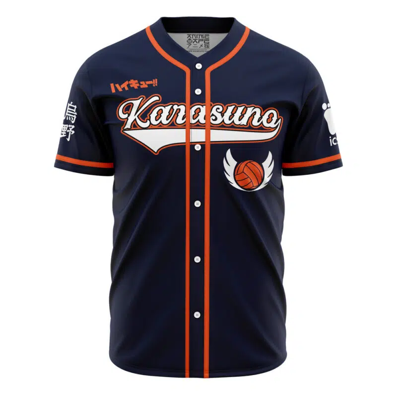 Personalized Karasuno Hinata Haikyuu Baseball Jersey - Image 2