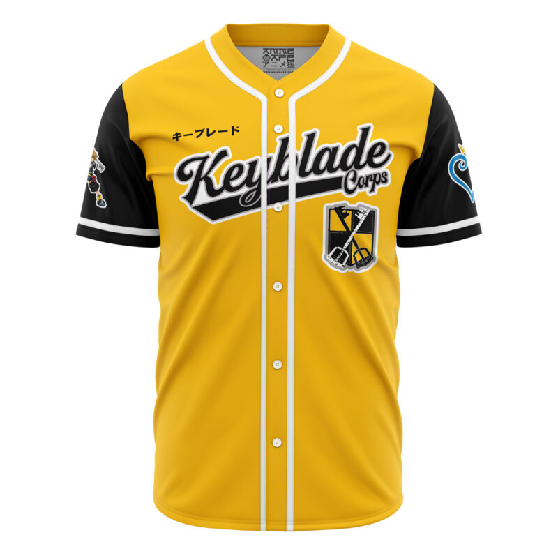 Personalized Keyblade Corps Sora Kingdom Hearts Baseball Jersey - Image 2